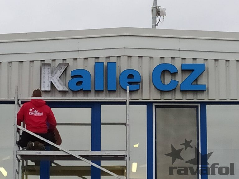 Kalle CZ - 3D nápis - Ravafol