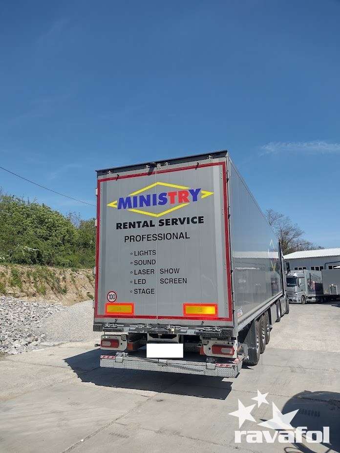 reklamné polepy na kamión